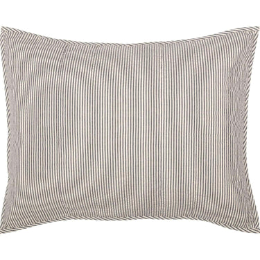 Hatteras Seersucker Blue Ticking Stripe Standard Sham 21x27 VHC Brands - The Fox Decor